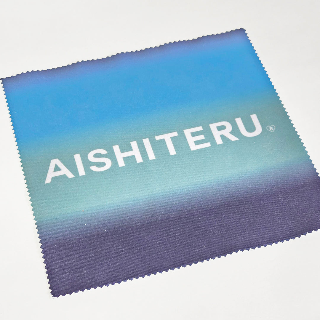 [Ships to Japan only] AISHITERU Logo Printed Eyeglass Cleaning Cloth 1pc Original