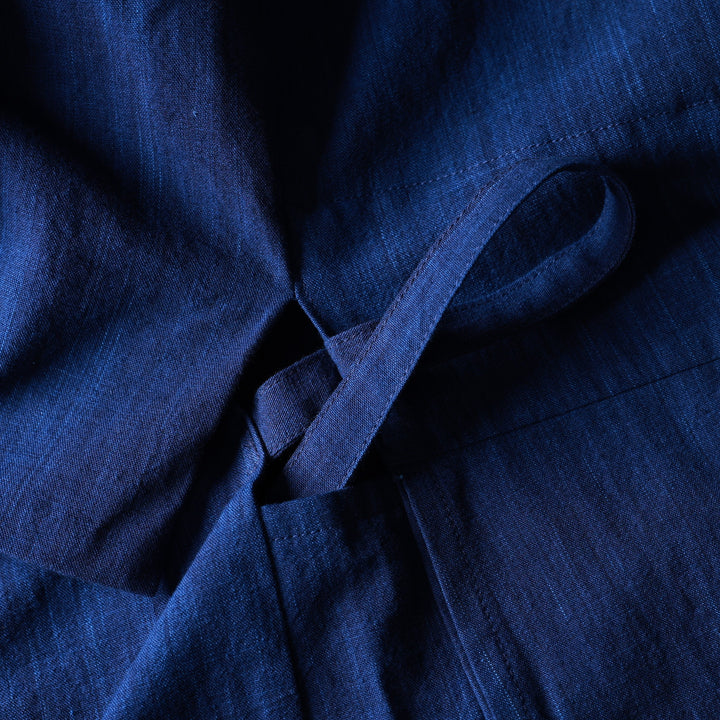 DOTERA (Natural Indigo Dyed Kimono Robe)